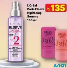 L'OREAL PARİS ELSEVE HYDRA SAÇ SERUMU 150 ML fiyat ve kampanya bilgisi